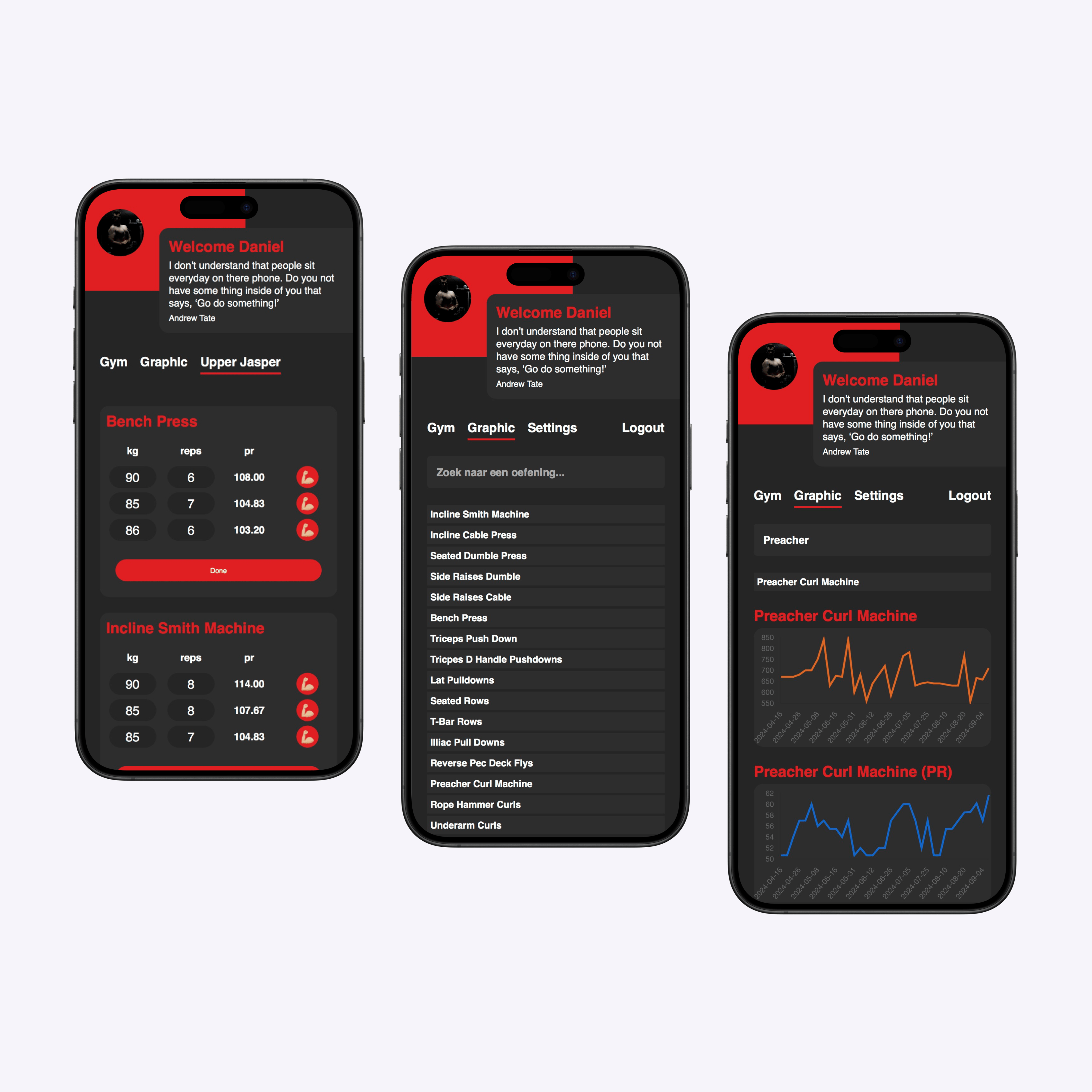 Website Ultimate Gym Bro